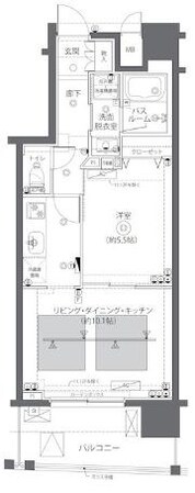 水天宮前駅 徒歩5分 10階の物件間取画像